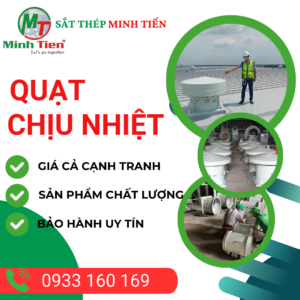 Quạt chịu nhiệt minh Tiến