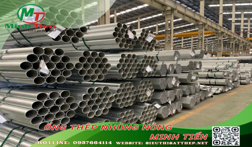 Thép ống nhúng kẽm:48.1mmx6.0m