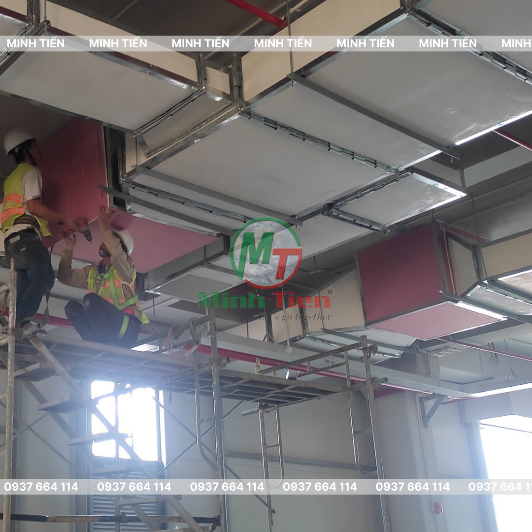 Ống gió EI60 chống cháy Minh Tiến