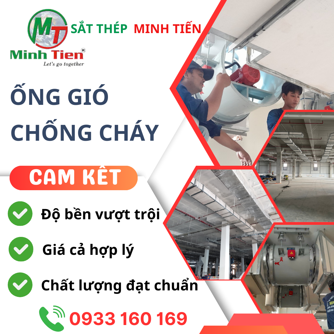 Lợi ích khi thi công ống gió chống cháy