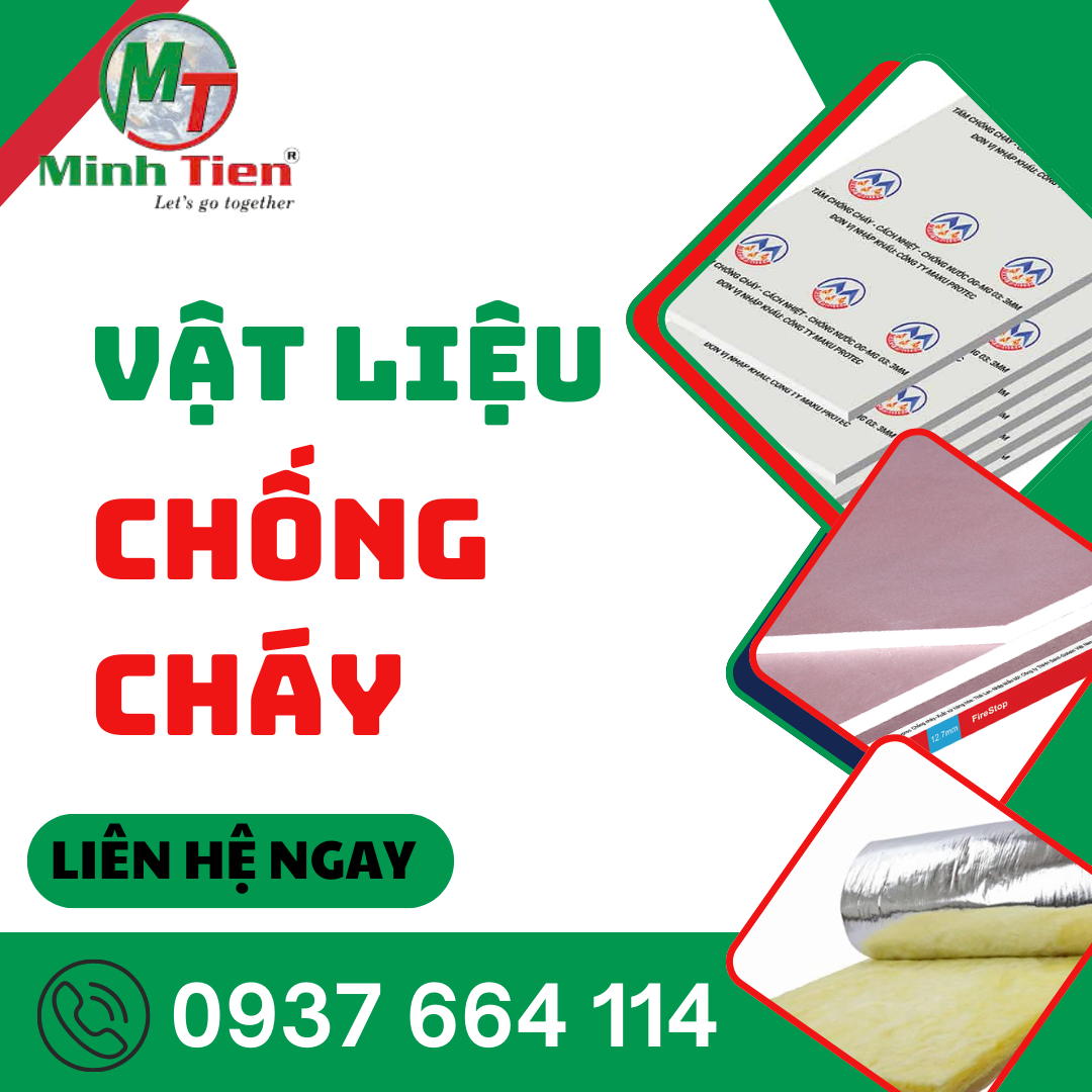 Minh Tiến chuyên cung cấp và phân phối vật liệu bọc ống gió chống cháy