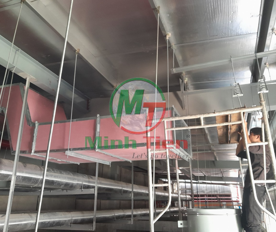 Ống gió chống cháy thạch cao