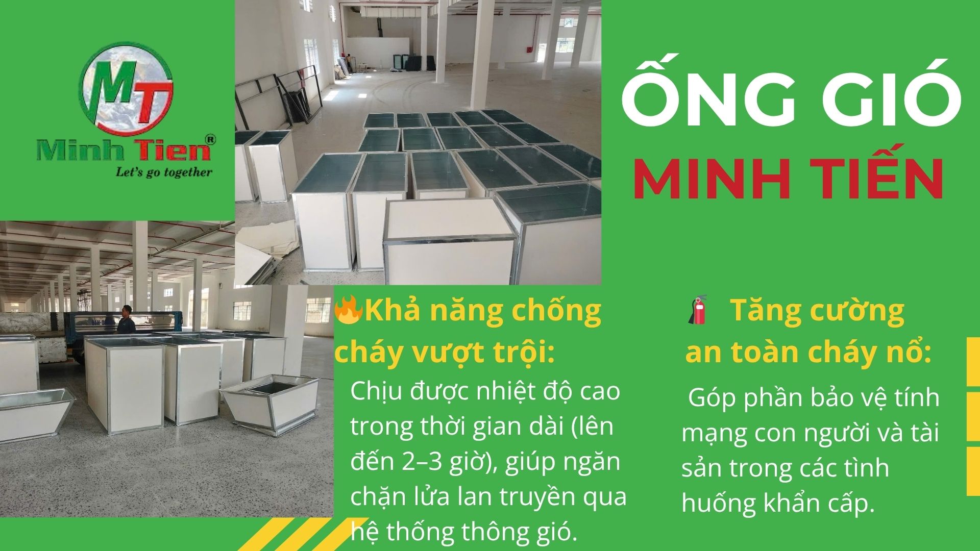 Ống gió chống cháy đạt chuẩn EI: Lựa chọn đúng, công trình an toàn
