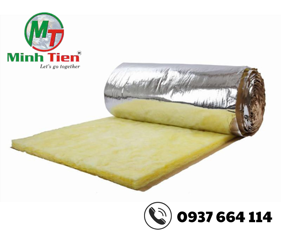 Bông thuỷ tinh - Vật liệu bọc ống gió chống cháy