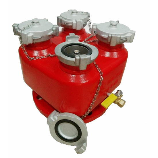 Đầu trụ tiếp nước 4 ngã Đầu trụ tiếp nước 4 ngã