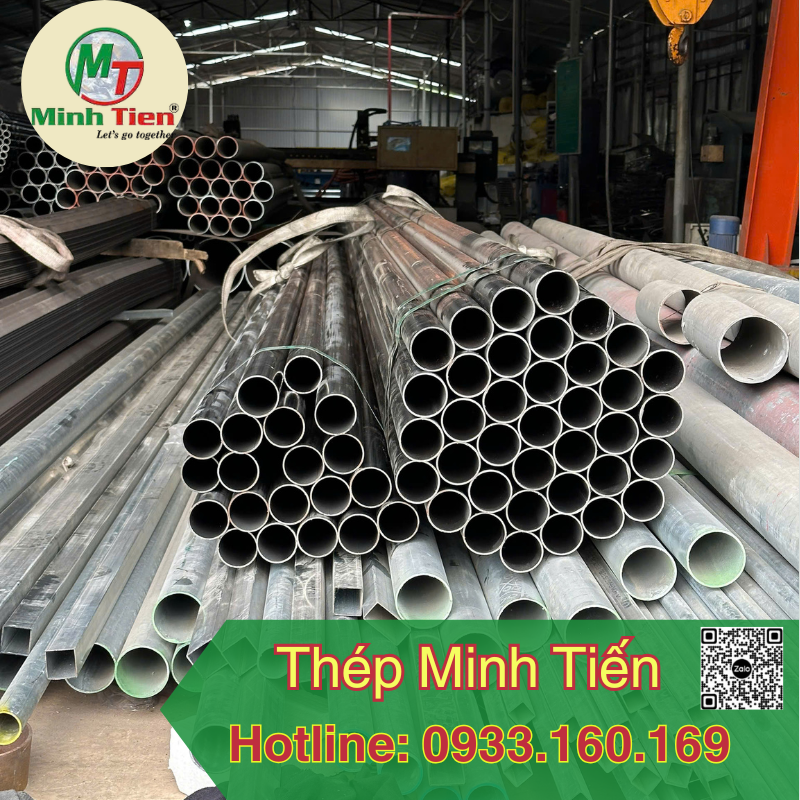 Kiểm tra chất lượng ống thép tại Phú Giáo trước khi mua, đảm bảo không có lỗi kỹ thuật, gỉ sét hay biến dạng.