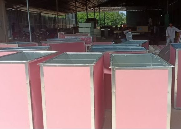 Sản phẩm ống gió chống cháy tại Bắc Tân Uyên giá rẻ