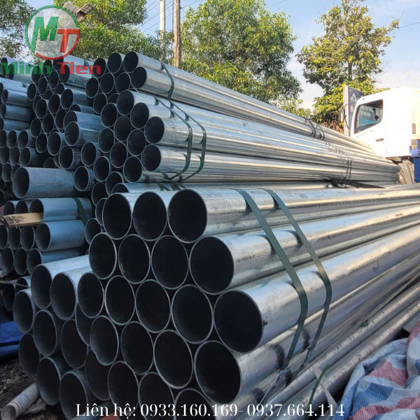 Ống thép mạ kẽm phi 60