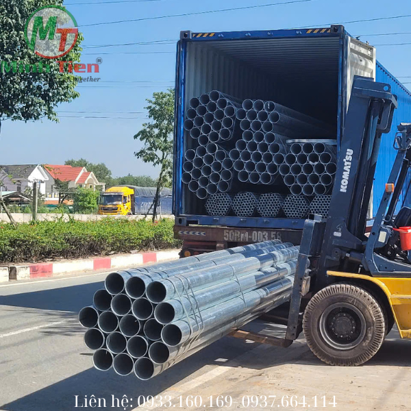 ống thép mạ kẽm phi 60