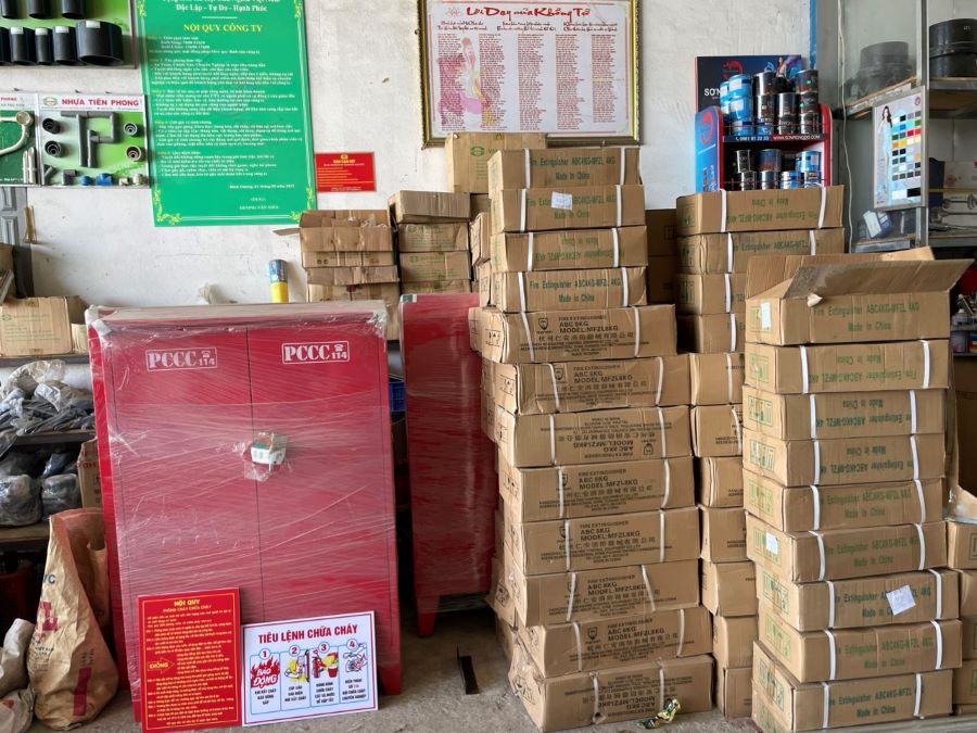 Minh Tiến uy tín trong lĩnh vực sản xuất thiết bị PCCC tại Bến Cát