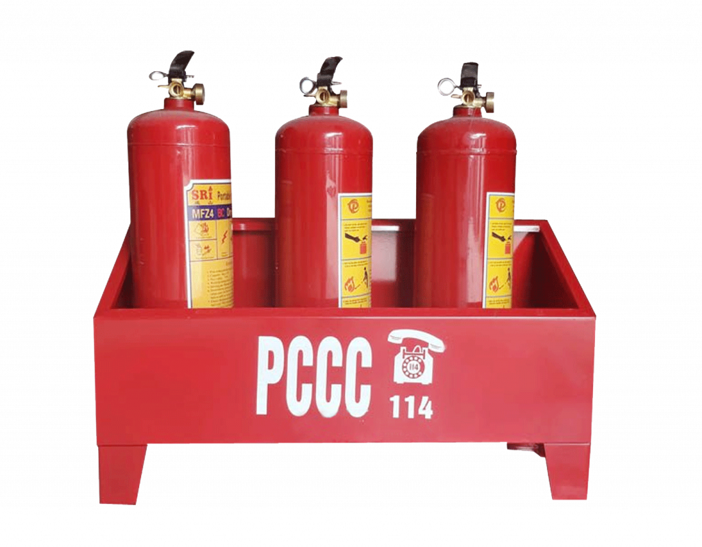 Kệ Để 3 Bình Chữa Cháy Kệ Để 3 Bình Chữa Cháy
