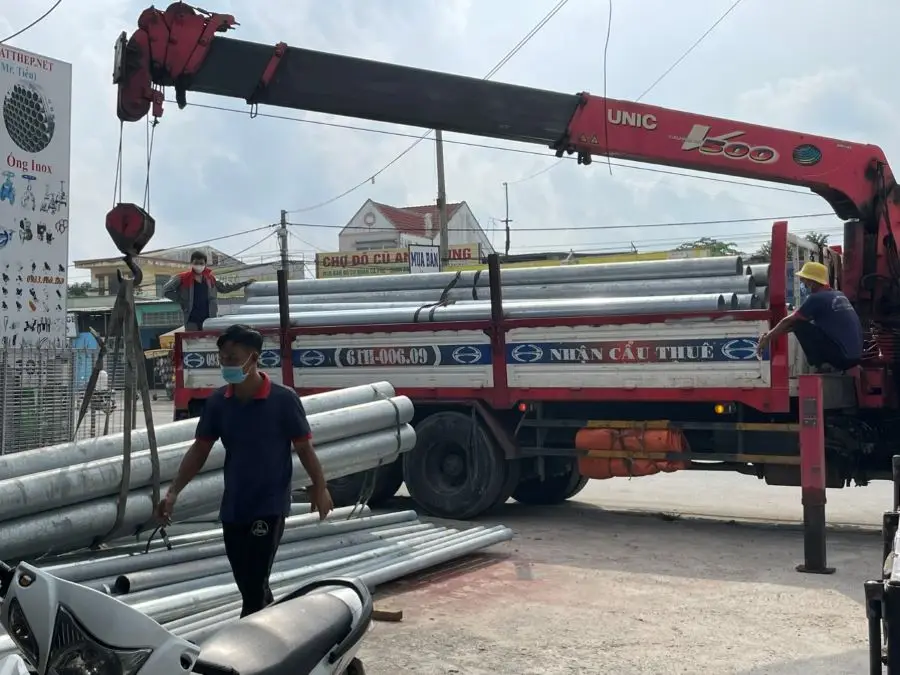 Ứng dụng của ống thép tại Dĩ An trong công trình