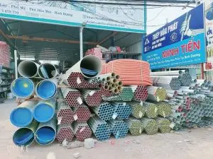 Thép xây dựng tại Bàu Bàng chính hãng